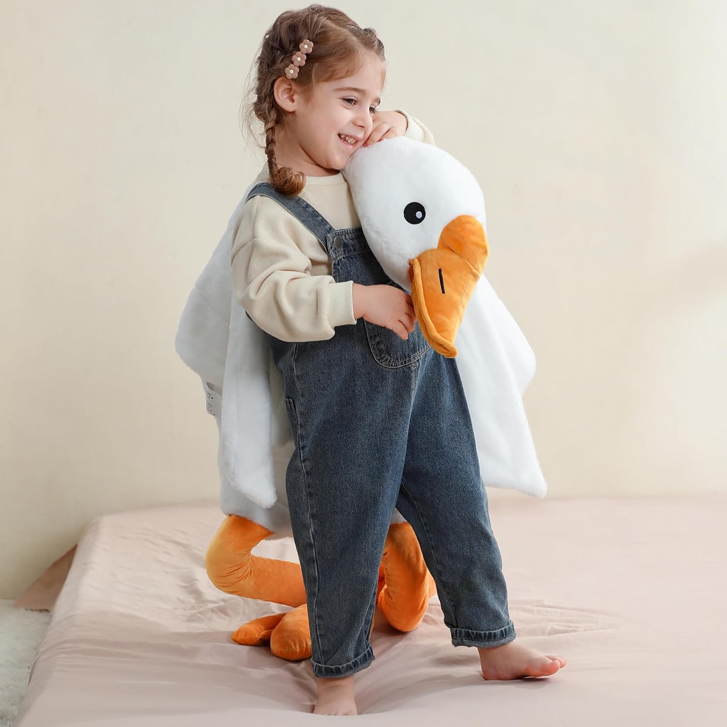Giant Goose Stuffed Animal for Kids and Adults - 63 inch Plush