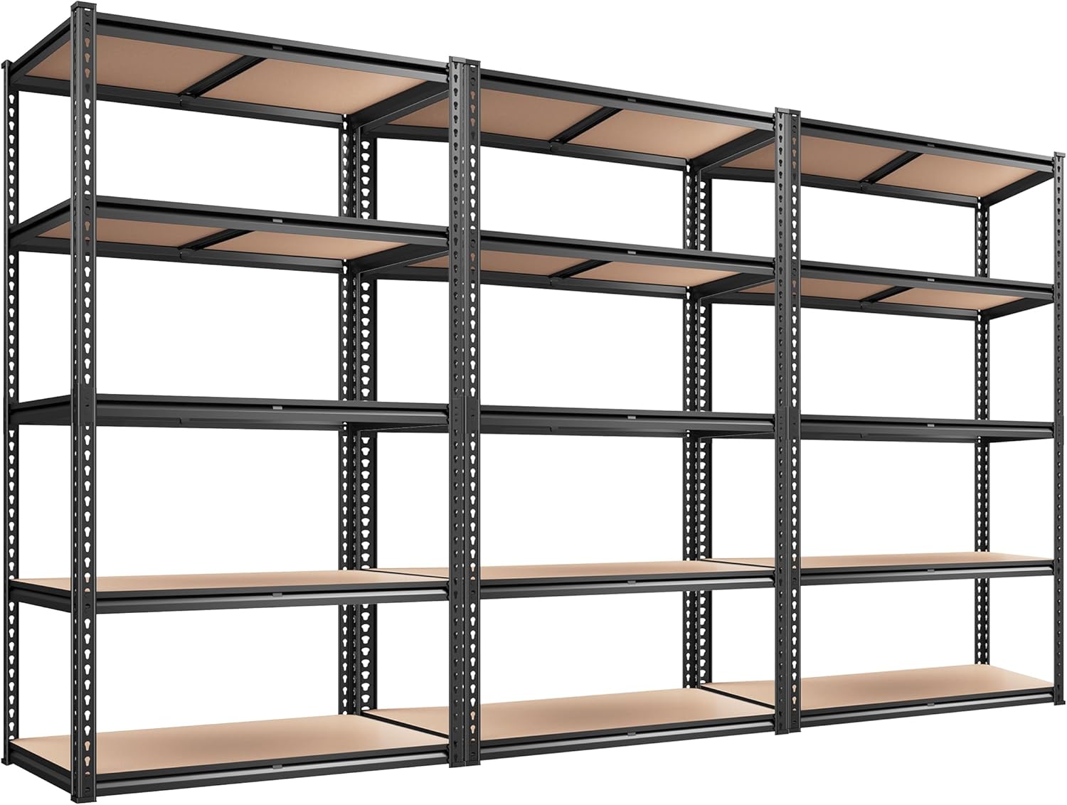 Heavy Duty 5 Tier Garage Shelving Unit for Maximum Storage