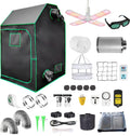 iMeshbean 4x4ft Grow Tent Kit: Full Spectrum LED Light for Thriving Indoor Plants!