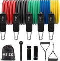 VEICK Resistance Bands Set for Home Workouts - Adjustable to 150 lbs