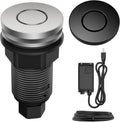 Garbage Disposal Air Switch Kit with Dual Flat-Top Buttons - Clean