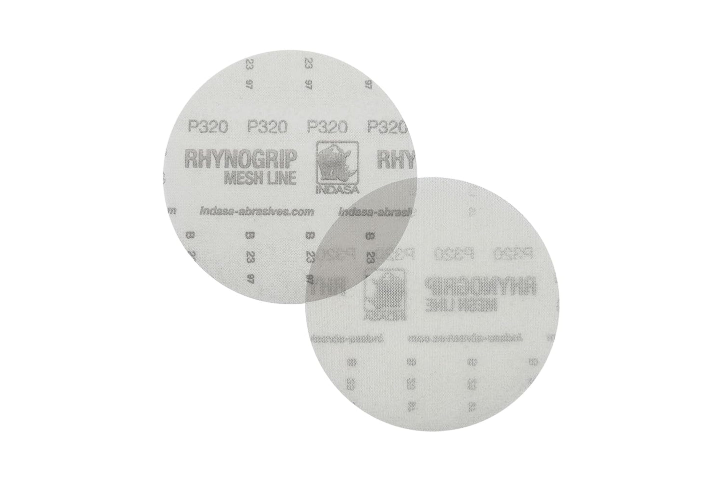 INDASA 6 Rhynogrip MESH Vacumm Sanding Disc - 80 Grit
