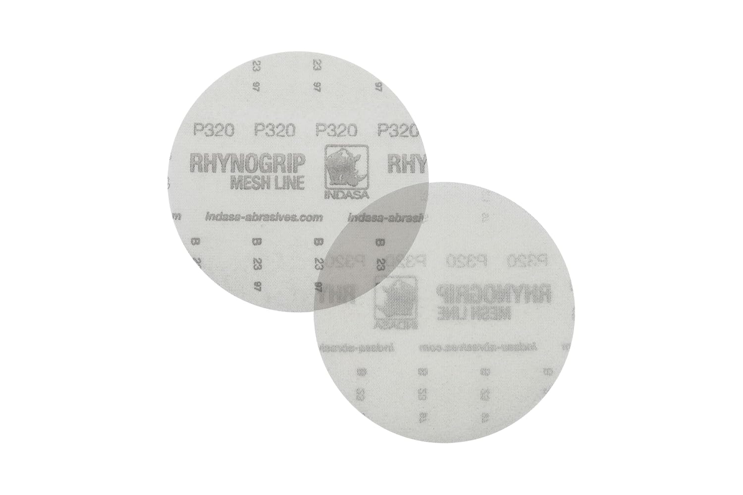 INDASA 6 Rhynogrip MESH Vacumm Sanding Disc - 80 Grit
