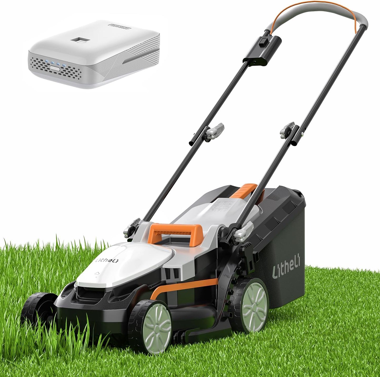 Litheli Electric Lawn Mower Cordless for Easy Grass Cutting