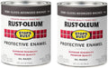 Rust-Oleum Stops Rust Brush On Paint Quart 2-Pack - Durable Semi-Gloss