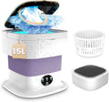 Portable Mini Washing Machine - Deep Clean Baby Clothes & Underwear (PURPLE)