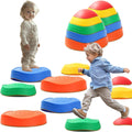 makarci stepping stones for kids 10pcs - balance and coordination play