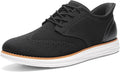 Bruno Marc KnitFlex Craft Mesh Oxfords Sneakers (Style 1KRH)