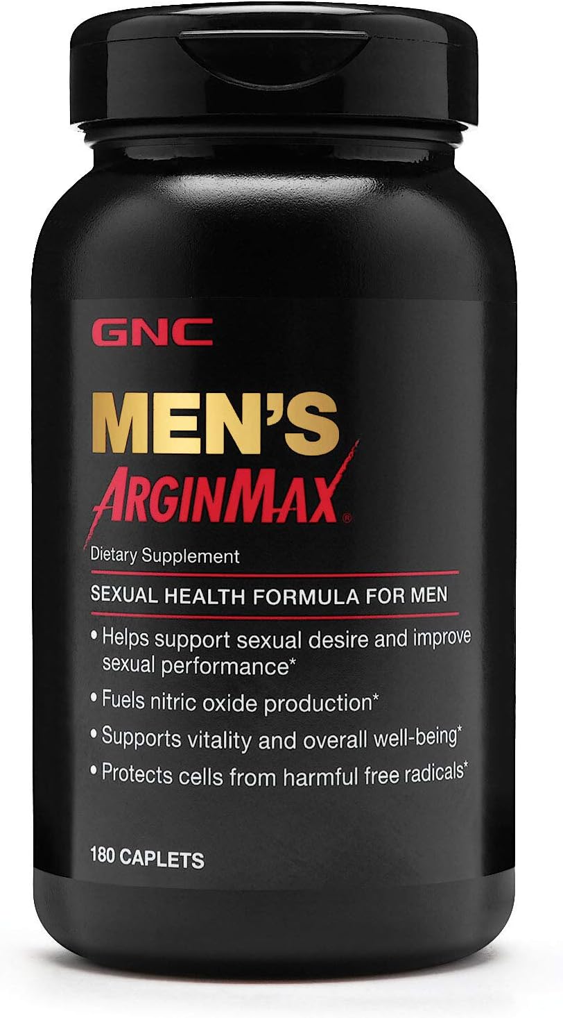 GNC Mens Arginmax Sexual Health Supplement for Enhanced Vitality