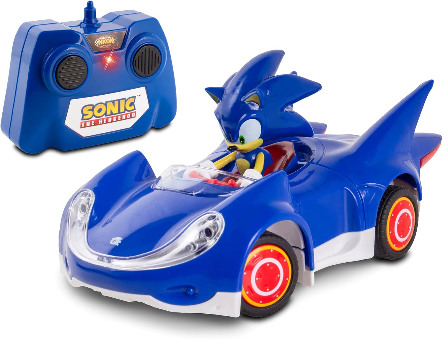 Official Sega Sonic RC Car: Fast & Compact Speedster!