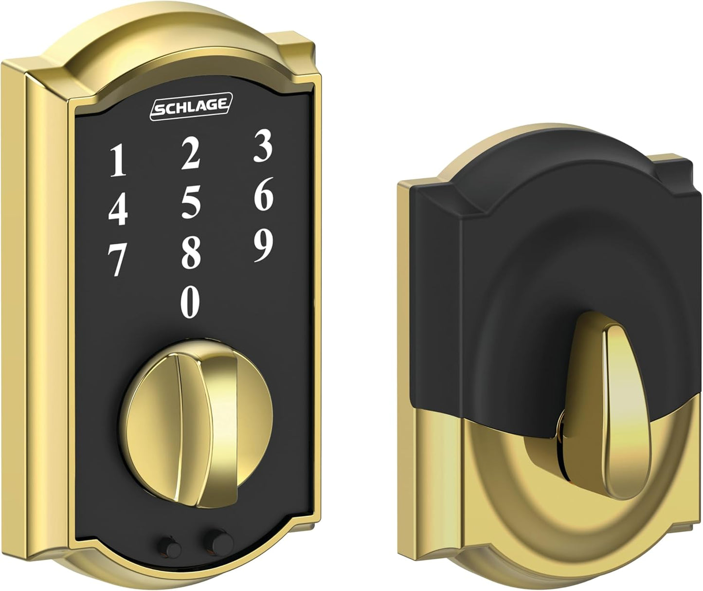 SCHLAGE BE375 CAM 605 Touch Keyless Electronic Deadbolt Lock