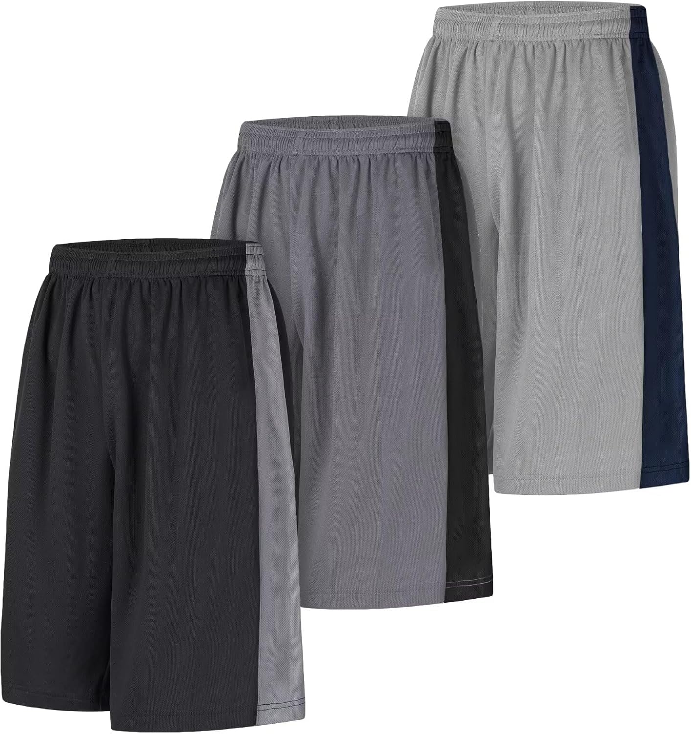 Men's Long Athletic Shorts for Basketball and Gym Use