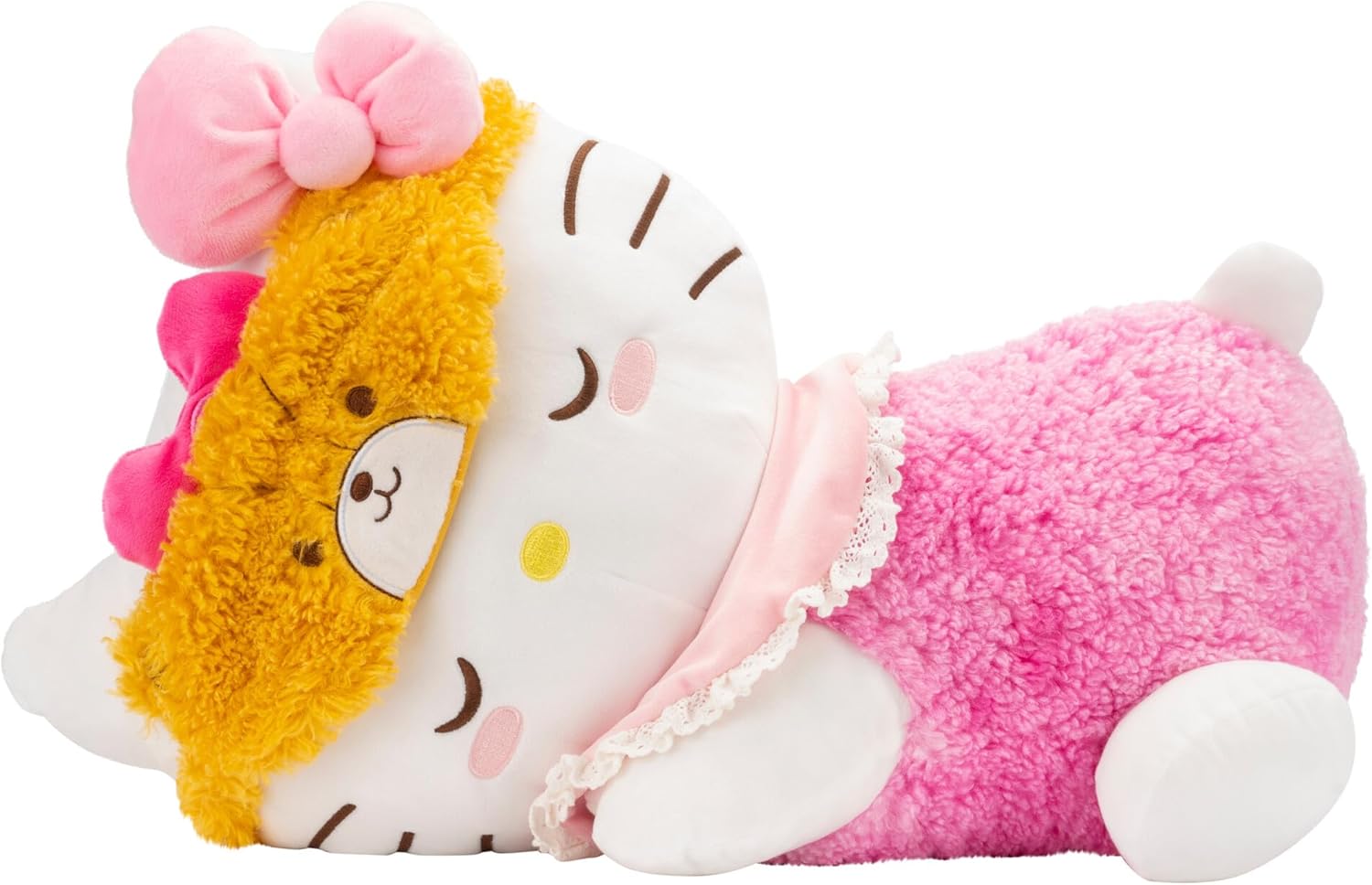 Hello Kitty 18-inch Sleeping Plush - Perfect for Cuddling