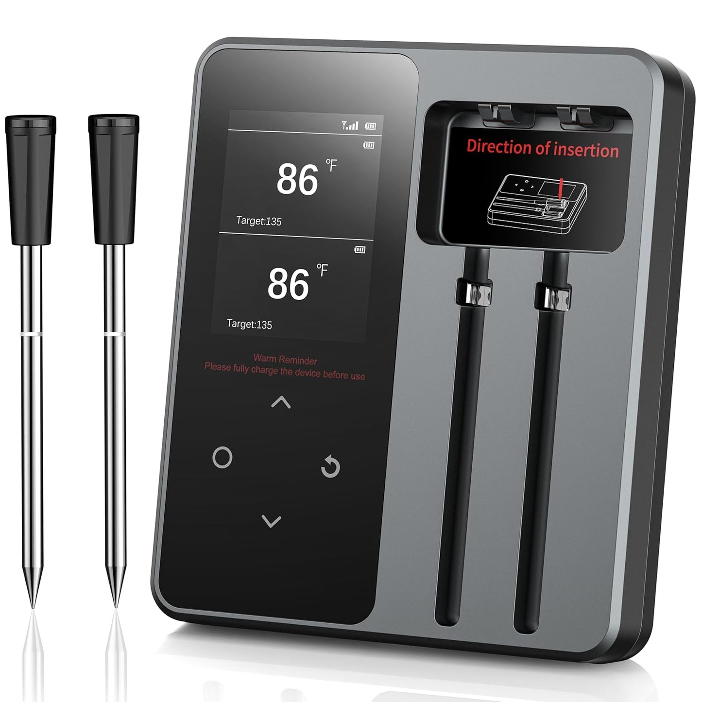 Smart Wireless Meat Thermometer: Real-Time Monitoring