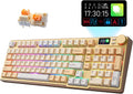 iRocks K85R Wireless RGB Mechanical Keyboard - Hot-Swappable, LCD