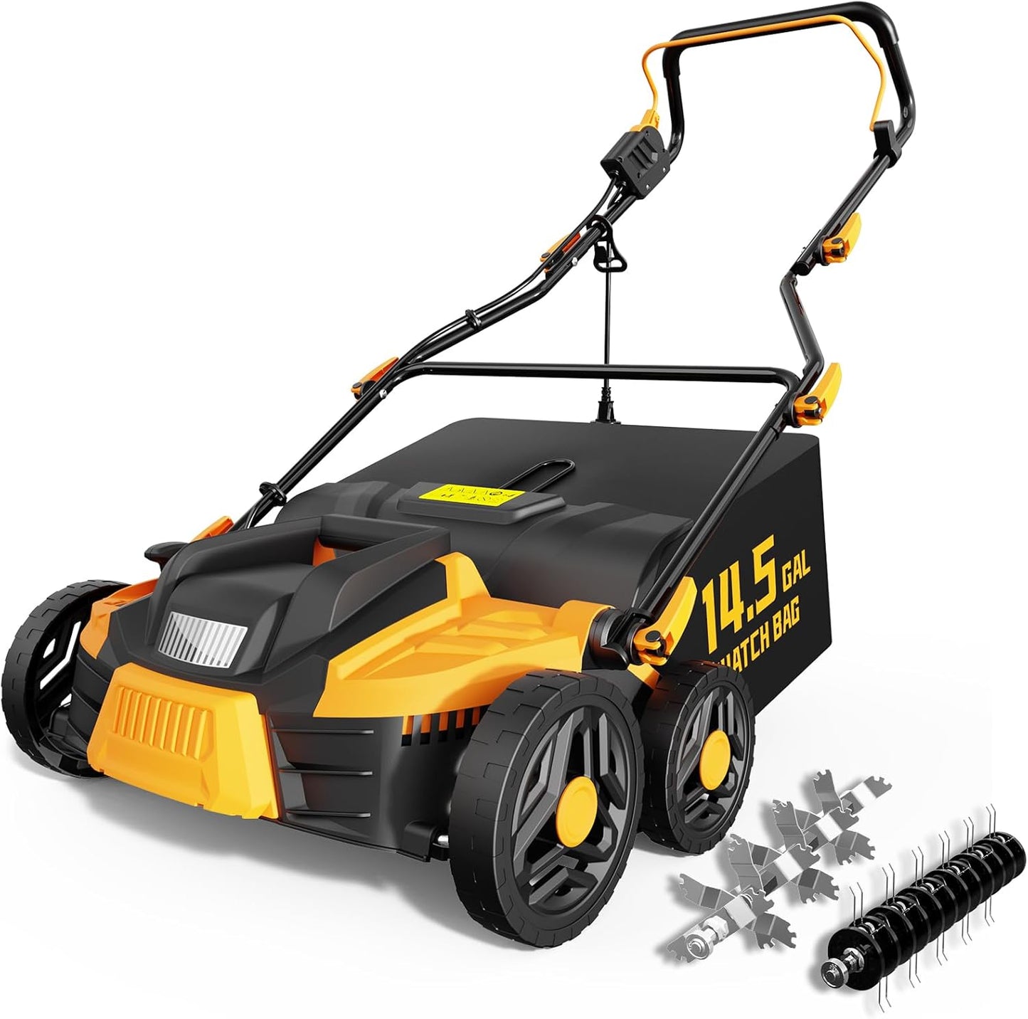 15.5 Amp Electric Dethatcher for Healthy Lawn Care