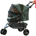 Pet Gear No-Zip Special Edition 3 Wheel Pet Stroller - Zipperless