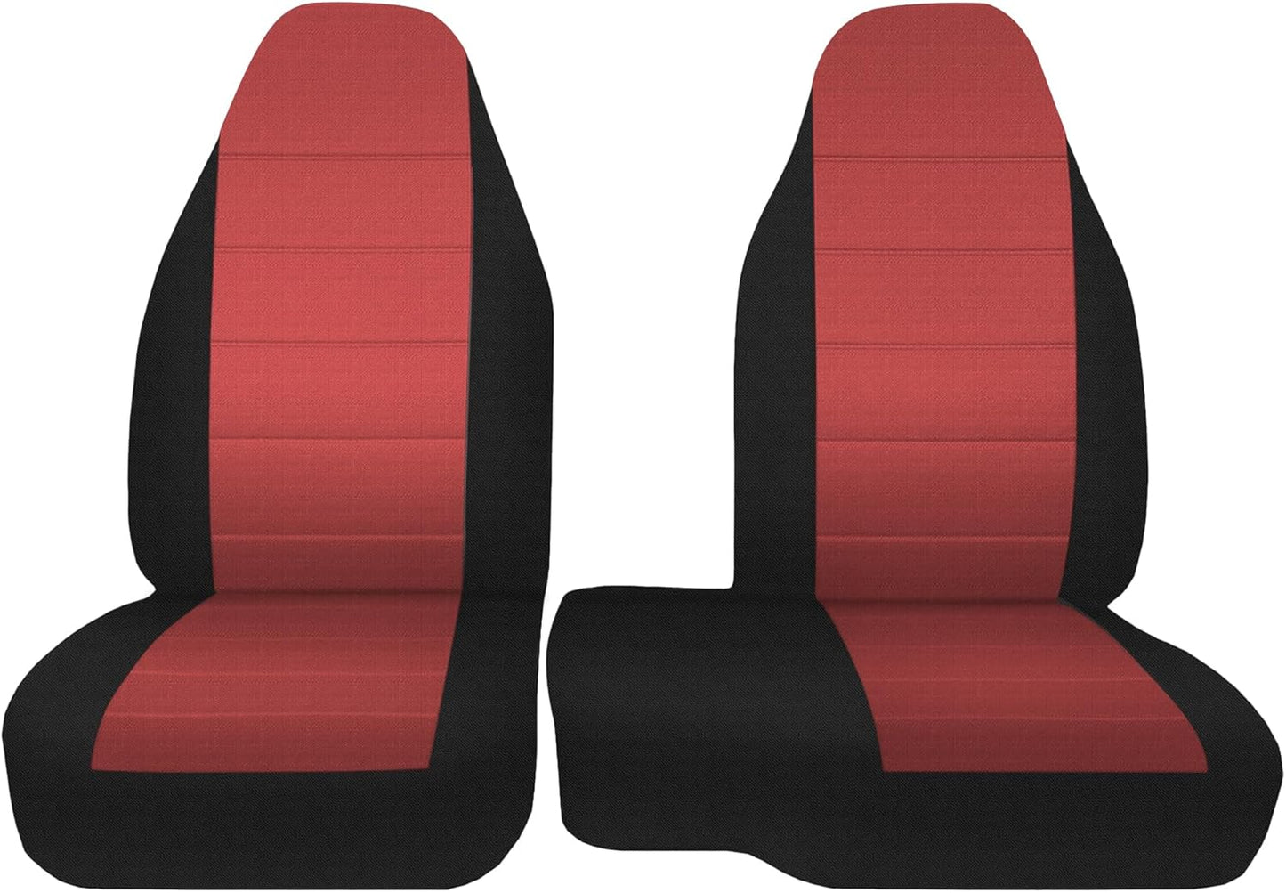 2Pcs 60/40 Cloth High Back Bench Seat Cover for Ford Ranger