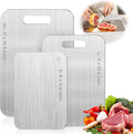 Titanium Cutting Boards for Kitchen - Double-Sided Hygienic Board