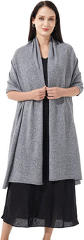 Cashmere Blend Wrap for Women 87in x 28in - Travel Pashmina