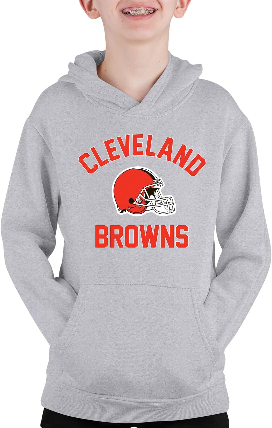 NFL Youth Gameday Hooded Sweatshirt for Cleveland Browns Fans