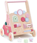 PairPear Wooden Baby Walker Push and Pull Learning Activity Walker