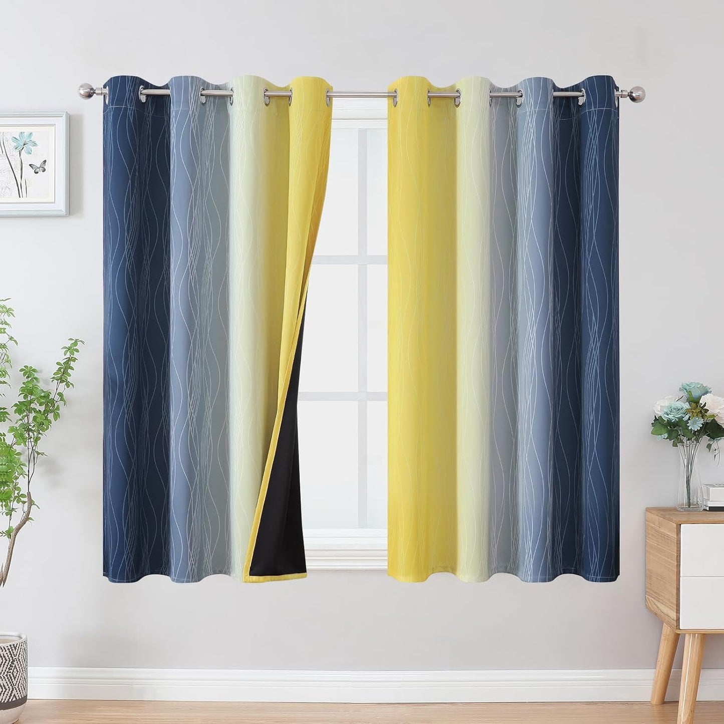 Ombre Blackout Curtains by Estelar Textiler for Modern Homes