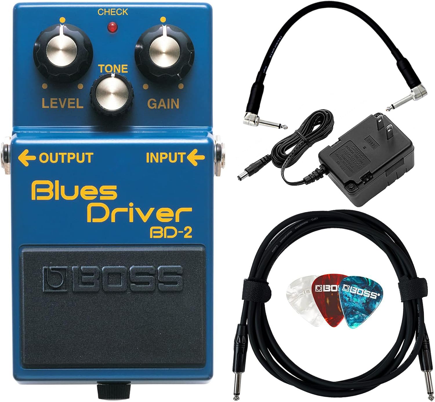 BOSS BD-2 Blues Driver Bundle for Classic Guitar Tones