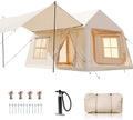 Inflatable Tents for Camping - Large 8-10 Person Blow Up Tent