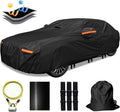 30 Layers Car Cover for Sedans 181-190 in - Heavy Duty All-Weather
