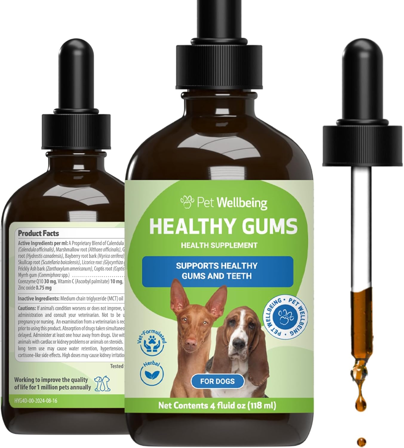 Pet Wellbeing Healthy Gums for Dogs - Oral Care and Comfort