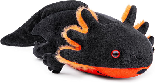 Large Axolotl Plush Toy - Realistic 30 Inch Stuffed Animal