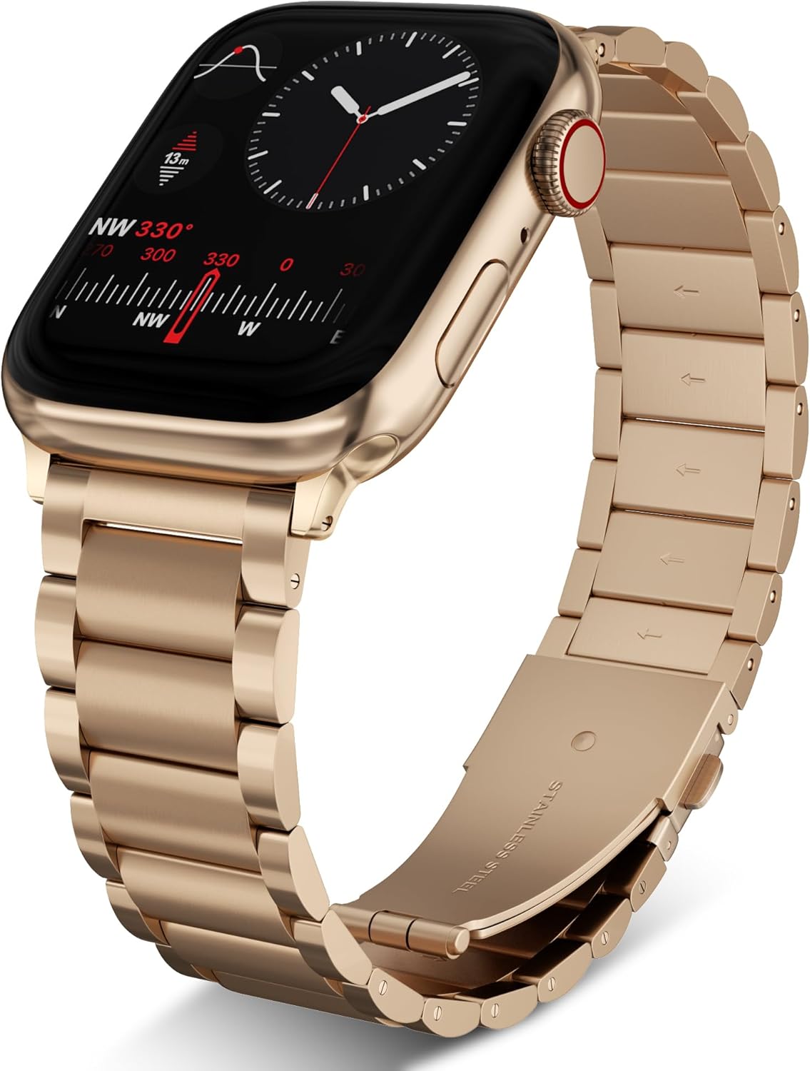 Universal Stainless Steel Watch Bands - Stylish & Versatile