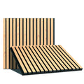 Upgraded Wood Slat Wall Panels 23.82 in - Acoustic Oak Panels