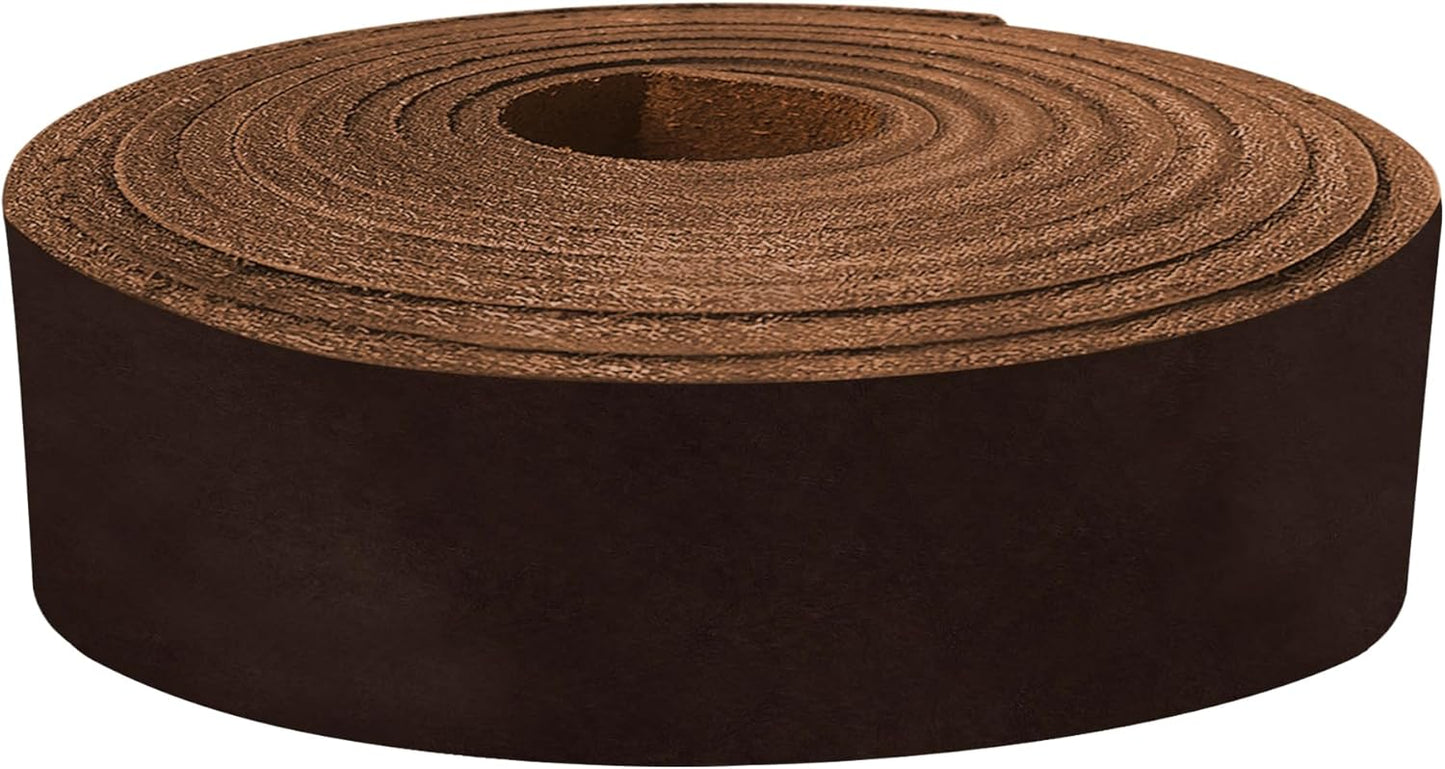 Latigo Leather Belt Straps for Heavy Duty Craft Projects