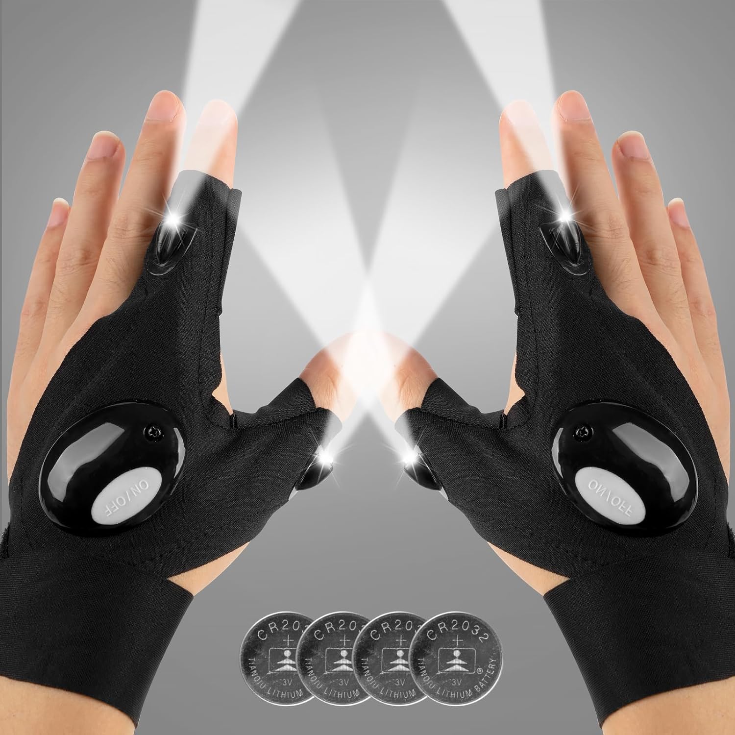 Mylivell LED Flashlight Gloves - Handsfree Brilliance!
