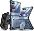Samsung Galaxy Z Flip 7 Case with Stand Blue - Full-Body Armorbox