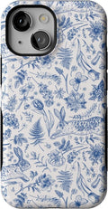 Casely iPhone 13 Mini Case Hop & Bloom Bunny Toile - Bold Protection