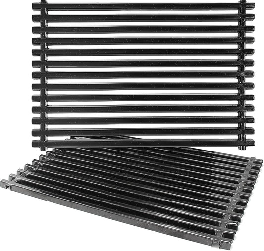 17.4 in Porcelain Steel Grill Grates for Weber Models