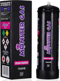 KIWOEN Whipped Cream Charger - 2.2L Nitrous Oxide Tank