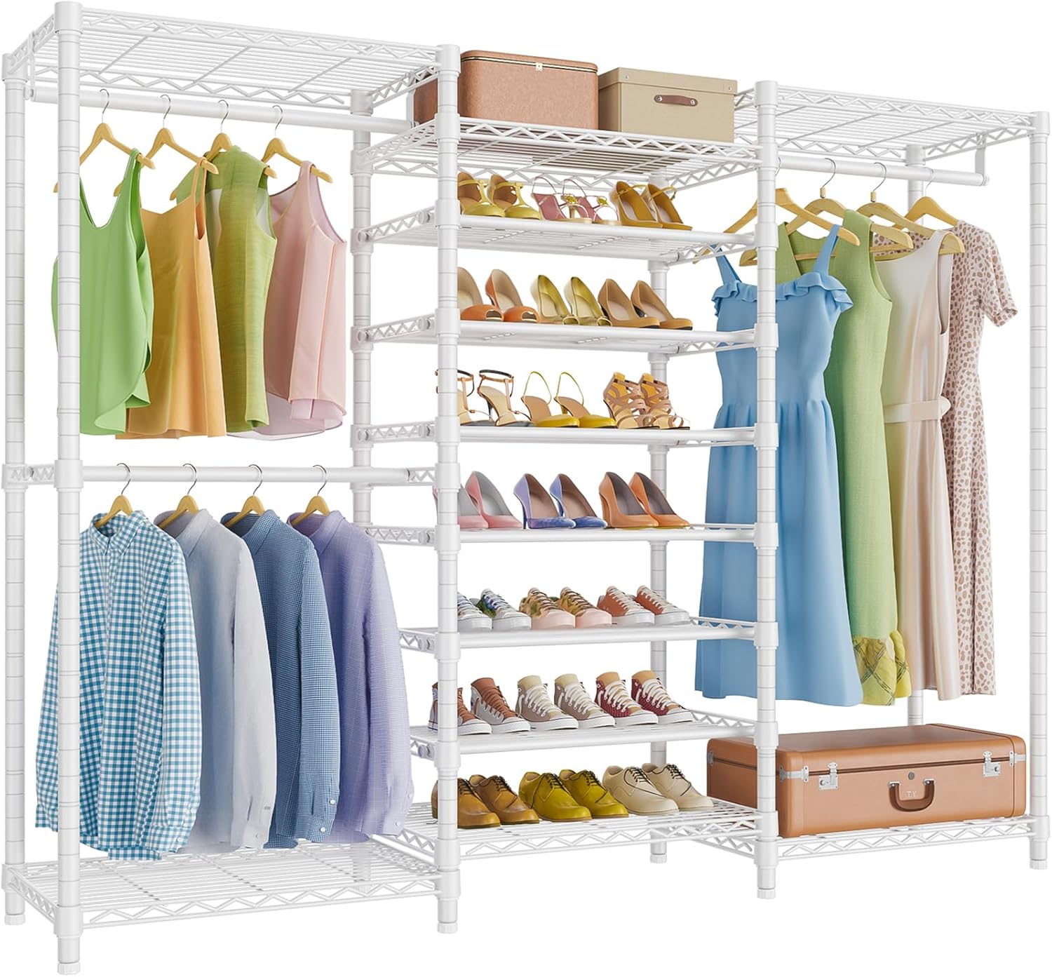 VIPEK S3 Freestanding Clothes Rack for Organized Storage Needs