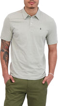 Volcom Mens Banger Polo Shirt - Classic Casual Polo with Embroidered
