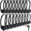 Bulk Earbuds Headphones 50 Pack for Kids Classroom - Durable Set