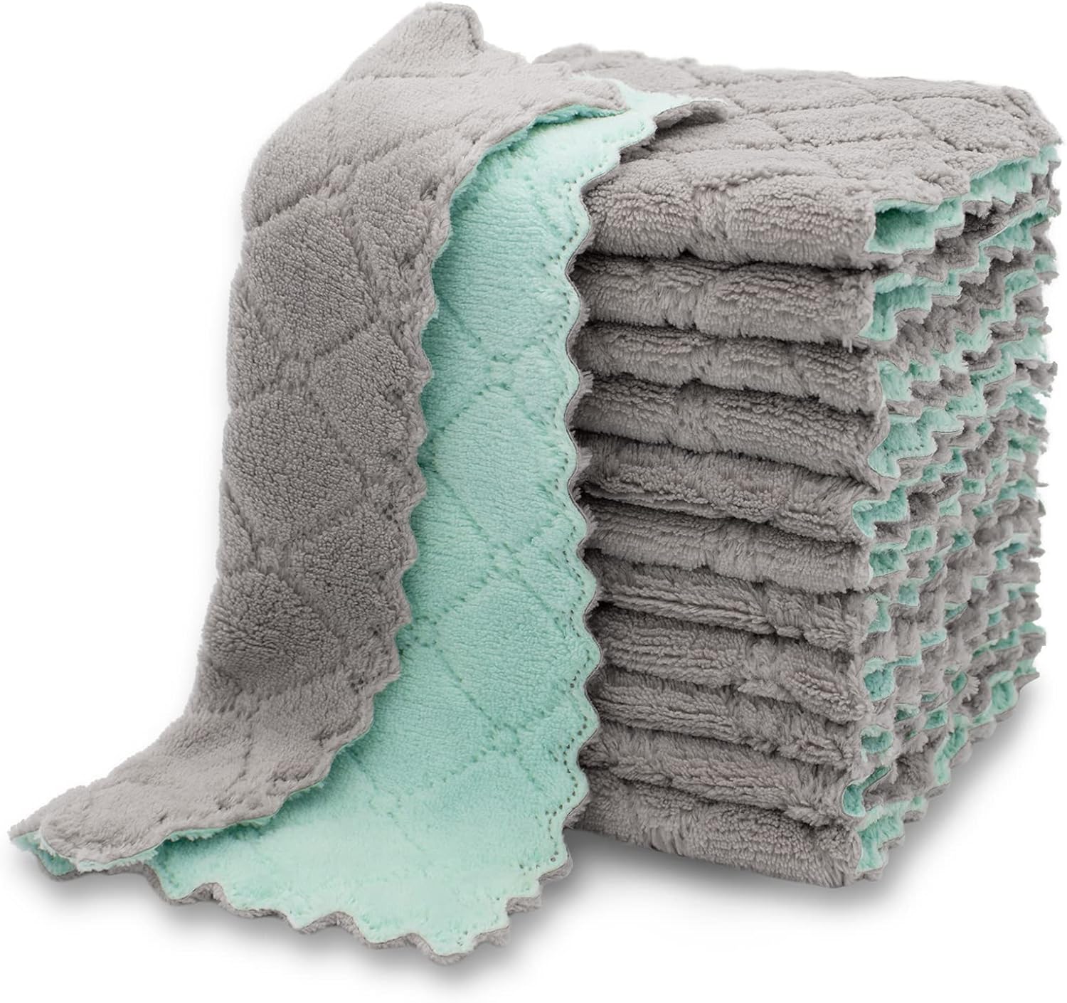 12 Pack Super Absorbent Kitchen Towels