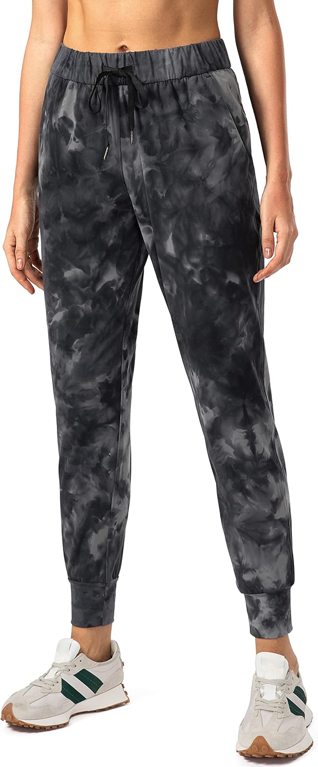 SANTINY Women's Joggers Pants for Comfortable Running and Lounge