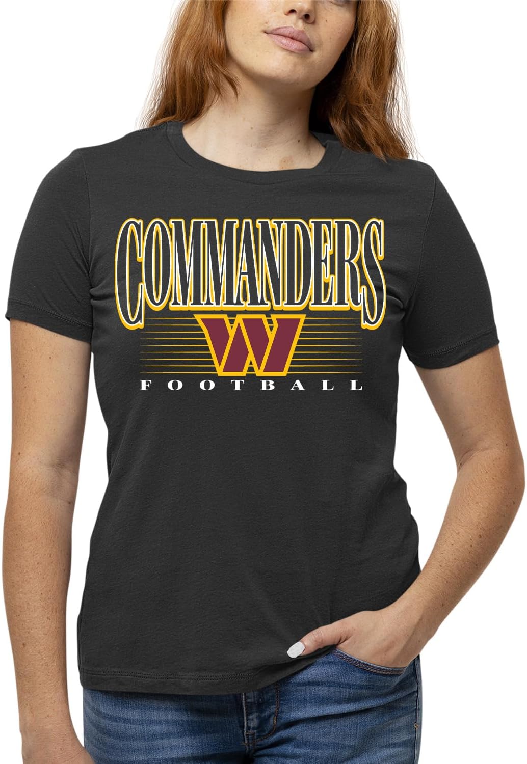 Washington Commanders Womens Overtime Blueprint T-Shirt Review