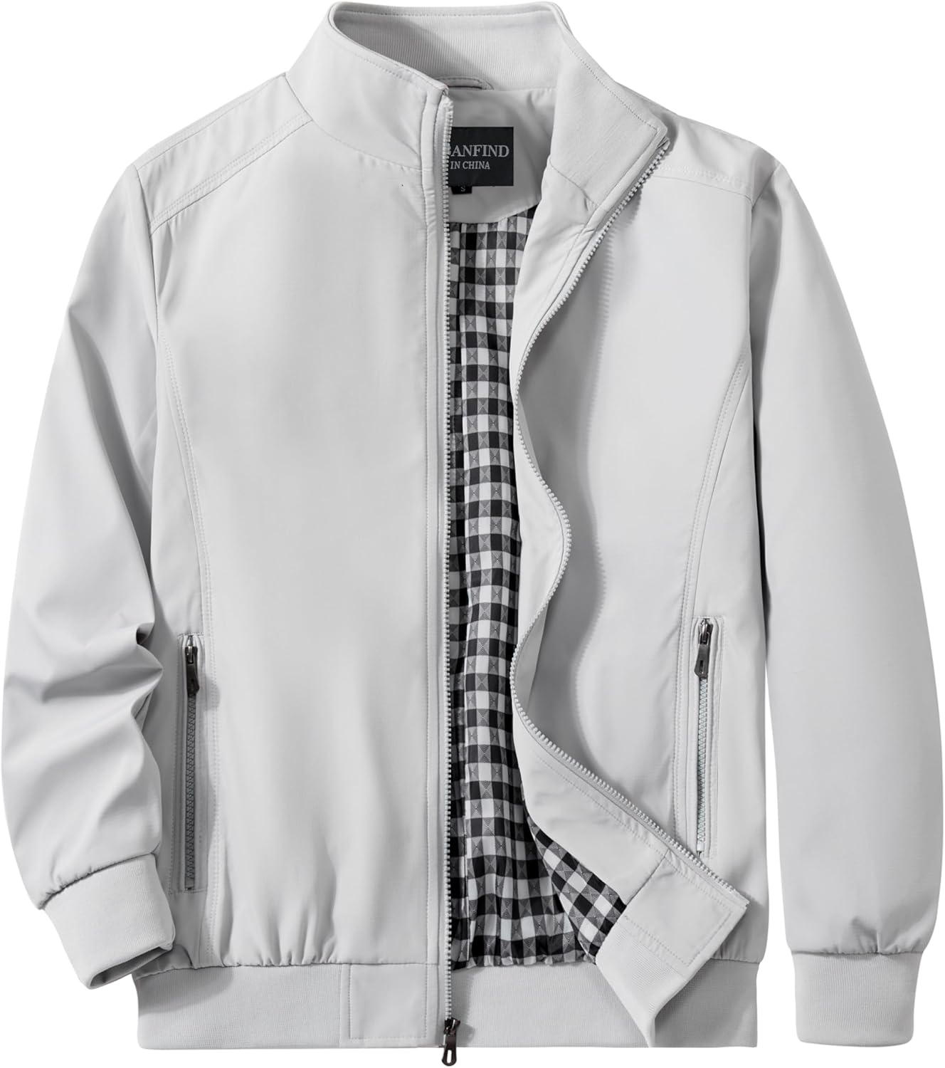 URBANFIND Men's Sports Shell Jacket Lightweight Windbreaker