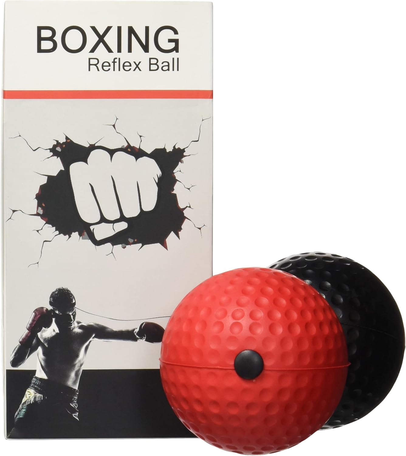 Portzon Boxing Reflex Ball - Boost Speed & Coordination!