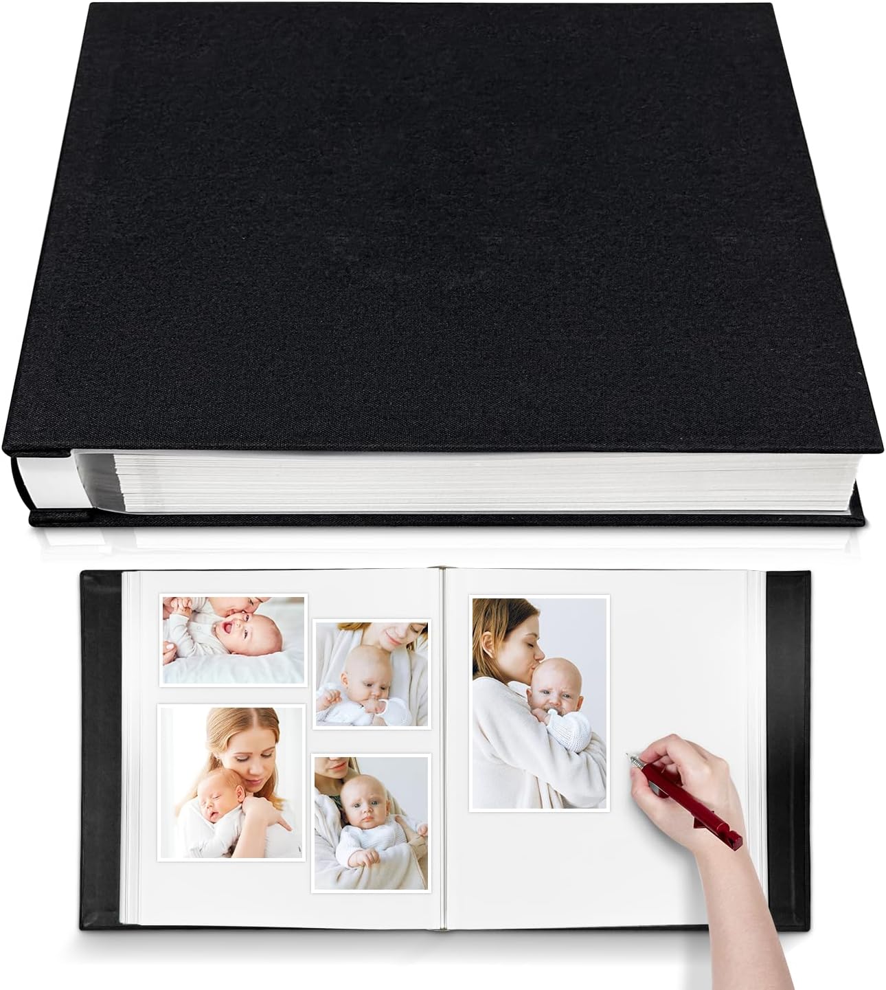 Large Photo Album Self Adhesive for 4x6 5x7 6x8 8x10 Photos
