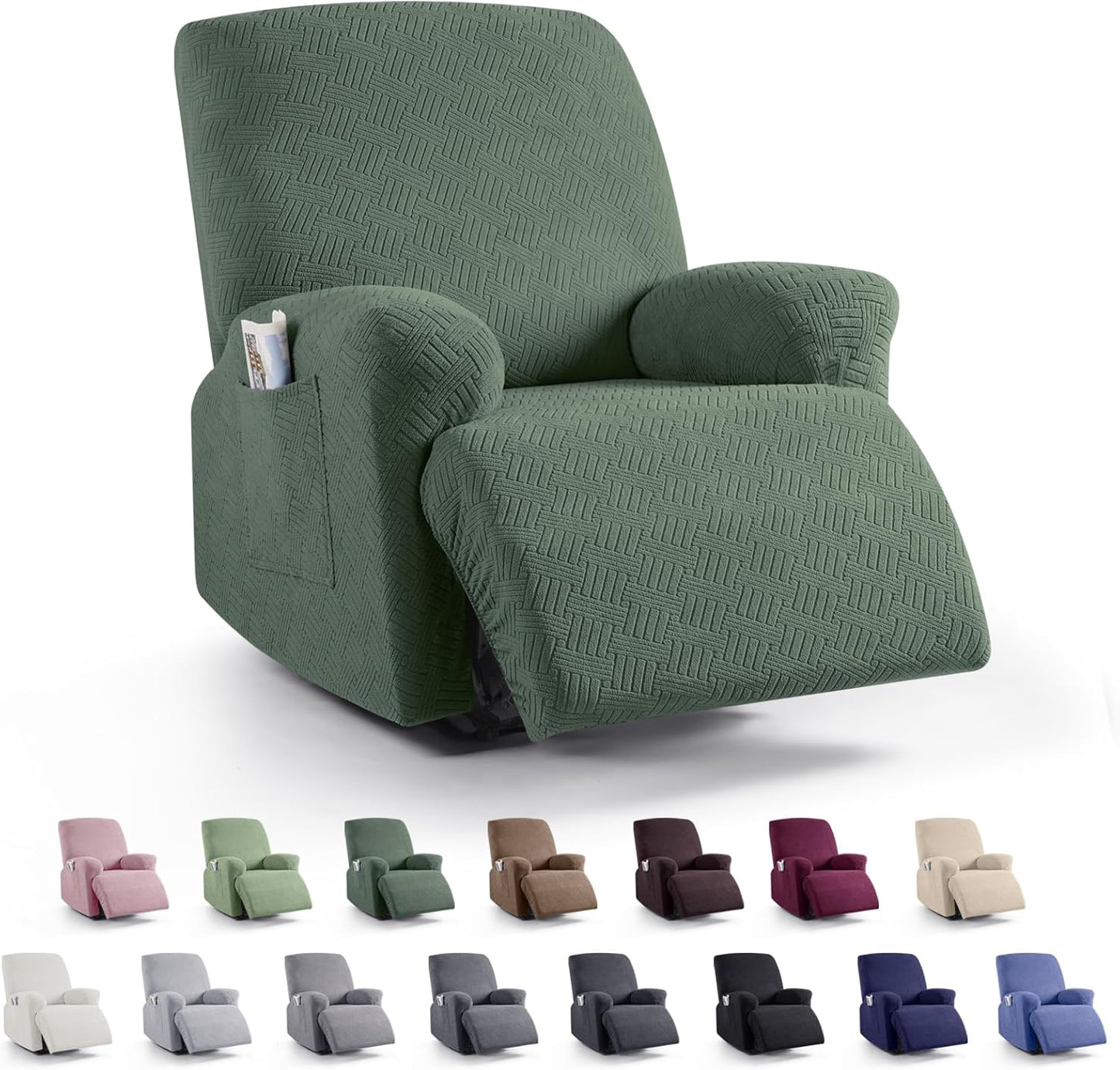 KinCam Stretch Recliner Cover - Furniture Protector